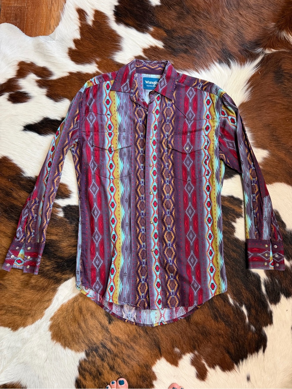 Men’s Wrangler Western Button Up